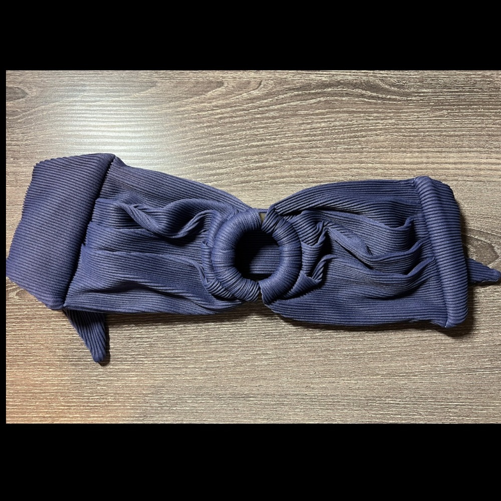 Kulani Kinis Strapless Bandeau- Yasmine Ribbed